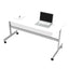 Mesa de Trabajo Abatible para Oficina - OFIK 247 - Cubierta en Melamina - 247 - OFIK - NOGAL BEAT - Escritorio