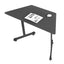 Mesa de Trabajo Trapezoidal para Instituciones - OFIK 258 - Cubierta en Melamina y Estructura de Acero - 258 - OFIK - NOGAL BEAT - Escritorio