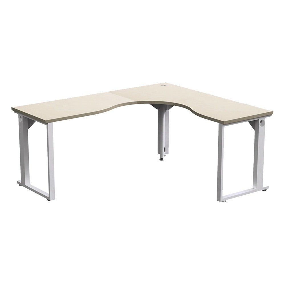 Mesa Diagonal para Oficina - GEBESA URBAN - Mano Izquierda - GBU541180L - GEBESA - NOGAL BEAT - Mesa Comercial Interior