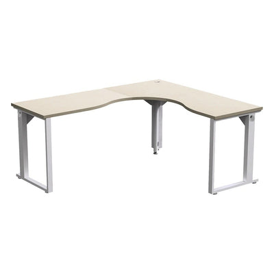 Mesa Diagonal para Oficina - GEBESA URBAN - Mano Izquierda - GBU541180L - GEBESA - NOGAL BEAT - Mesa Comercial Interior