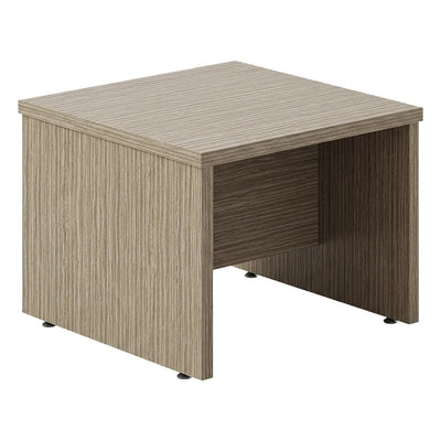 Mesa Esquinera para Área Lounge - GEBESA BENTO - Frente 60 cm - Cubierta de Chapa de Madera y Base de Aglomerado - GCB502060 - GEBESA - NOGAL BEAT - Mesa Comercial Interior