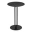 Mesa Mostrador para Barra de Hotel - ZUO DERRY - Negro - Cubierta de MDF Símil Madera y Estructura de Acero con Recubrimiento en Polvo - 110165 - Zuo - NOGAL BEAT - Mesa Comercial Interior