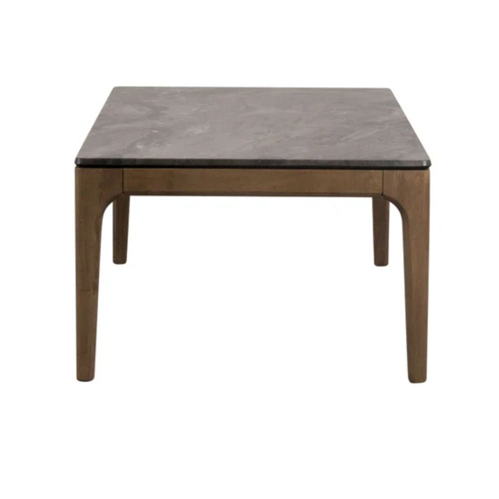 MESA NOGAL BEAT AUBREY 45CM X 120CM X 70CM | Mesa Ocasional para Comedor | 45 cm | Estructura Madera Roble Cubierta HPL | Exterior Techado - AUBREY 45cm x 120cm x 70cm - CAMCO - NOGAL BEAT - Mesas