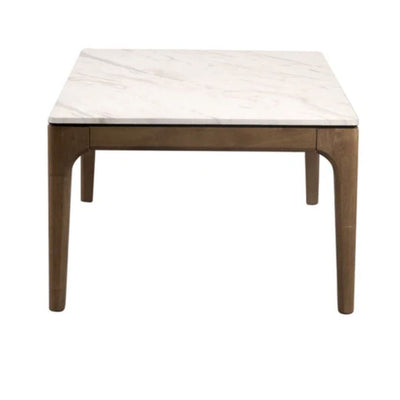 MESA NOGAL BEAT AUBREY 55CM X 60CM X 60CM | Mesa Ocasional para Comedor | 55 cm | Estructura Madera Roble Cubierta HPL | Exterior Techado - AUBREY 55cm x 60cm x 60cm - CAMCO - NOGAL BEAT - Mesas