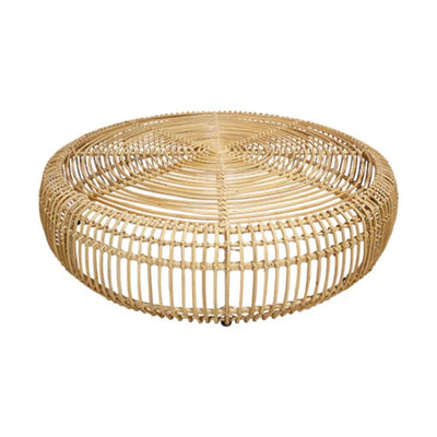 MESA NOGAL BEAT ETHOS 120cm | Mesa Decorativa | Hierro | Rattan | Natural | Interior - ETHOS 120cm - CAMCO - NOGAL BEAT - Mesas