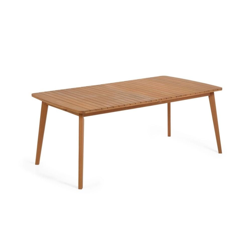 MESA NOGAL BEAT HANZEL MESA EXTENSIBLE | Mesa Extensible para Comedor | 75 cm | Madera | Interior - Hanzel mesa extensible - IDELIKA - NOGAL BEAT - Mesas