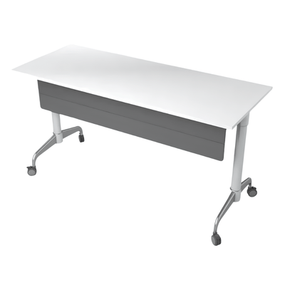 MESA NOGAL BEAT MIKE | Mesa Abatible | 150 x 60 x 72.5 | Acero Calibre 18 | Estructura con Cubierta - MIKE MESA ABATIBLE 150 X 60 X 72.5 Estructura c/ cubierta 19mm - MOBILIARIO EN MOVIMIENTO - NOGAL BEAT - mesa