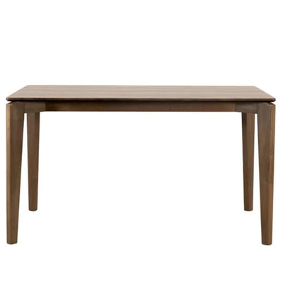 MESA NOGAL BEAT TRIDENT 75CM X 135CM X 80CM | Mesa Ocasional para Cafetería | 75 cm | Estructura Madera Roble Cubierta HPL | Exterior Techado - TRIDENT 75cm x 135cm x 80cm - CAMCO - NOGAL BEAT - Mesas