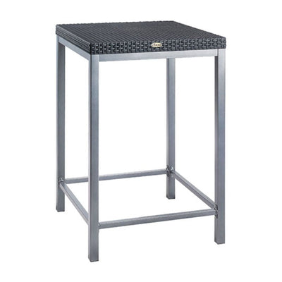 Mesa OFFIHO RUSS OHM-7022-B2 con estructura tubular de aluminio y cubierta de polipropileno imitación rattán