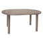 Mesa Ovalada al Aire Libre Reciclada - RESOL OLOT RECYCLED 140 X 90 - Varios Colores - 4 Puntas con Agujero Parasol y Protección UV - 06480 - Resol - NOGAL BEAT - Mesa de Terraza