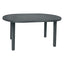Mesa Ovalada al Aire Libre Reciclada - RESOL OLOT RECYCLED 140 X 90 - Varios Colores - 4 Puntas con Agujero Parasol y Protección UV - 06479 - Resol - NOGAL BEAT - Mesa de Terraza