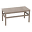 Mesa para Áreas de Exterior y Terrazas 45 cm - RESOL CLICK-CLACK - Varios Colores - Protección UV y Fibra de Vidrio con PP - 4421 - Resol - NOGAL BEAT - Mesa de Terraza