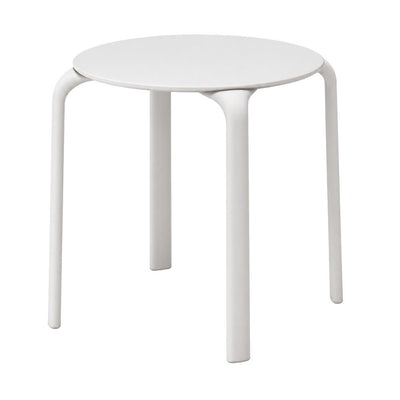 Mesa para Terraza y Hotel - INFINITI DROP - Varios Colores - Estructura en Polipropileno - 114-1870D-BCO-ESP - Infiniti - NOGAL BEAT - Mesa de Terraza