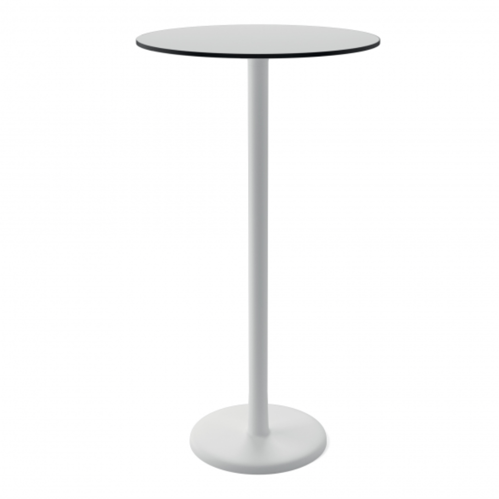 Mesa Periquera Redonda para Coctelería - COLOS ALFIERE A/T - 600 - Varios Colores - para Ambiente Salino - ALFIERE A/T-600 - Colos - NOGAL BEAT - Mesas