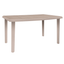 Mesa Rectangular al Aire Libre Reciclada - RESOL OLOT RECYCLED 140 X 90 - Varios Colores - 4 Puntas con Agujero Parasol y Protección UV - 6172 - Resol - NOGAL BEAT - Mesas