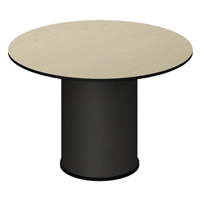 Mesa Redonda de Juntas Base Circular - GEBESA CYBER - Diámetro 120 cm - GAK575120TML - GEBESA - NOGAL BEAT - Mesa de Juntas