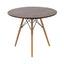 Mesa Redonda para Bistró - KINGSTRONG OSLO MESA0670512 - Varios Colores - Estructura y Cubierta en Madera - MESA0670512 - Mundo In - NOGAL BEAT - Mesas