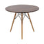 Mesa Redonda para Bistró - KINGSTRONG OSLO MESA0670512 - Varios Colores - Estructura y Cubierta en Madera - MESA0670512 - Mundo In - NOGAL BEAT - Mesas
