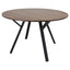 Mesa Redonda para Bistró - KINGSTRONG SIBARI 120 D203 - MESA0903754 - Nogal - Estructura en Metal y Cubierta en Melamina - MESA0903754 - Mundo In - NOGAL BEAT - Mesa Comercial Interior
