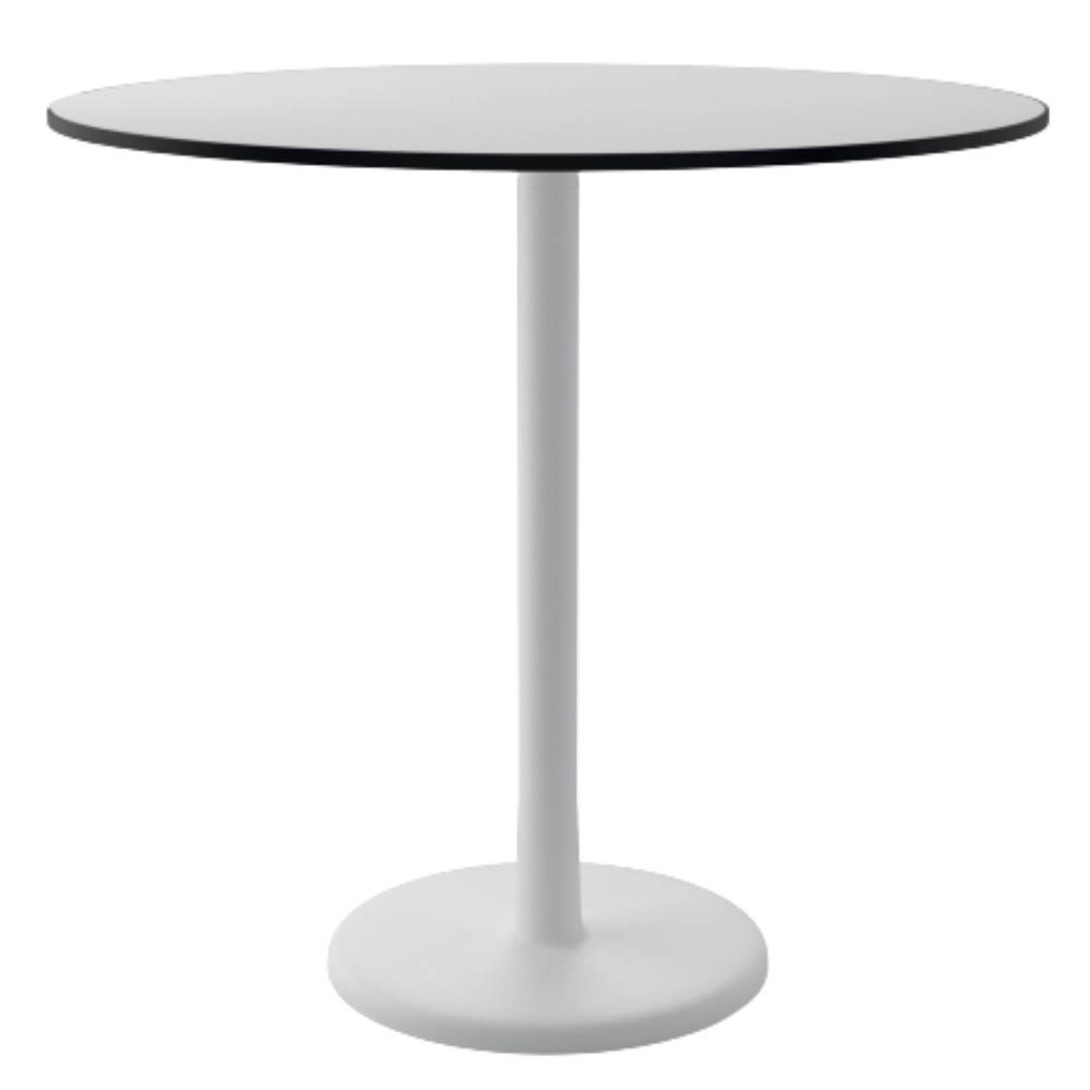 Mesa Redonda para Bistró Resistente a Rayos UV - COLOS ALFIERE B/T - 600 - Varios Colores - para Ambiente Salino - ALFIERE B/T-600 - Colos - NOGAL BEAT - Mesas