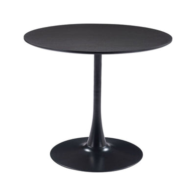 Mesa Redonda para Cafetería - ZUO 109558 OPUS - Negro - 109558 - Zuo - NOGAL BEAT - mesa