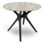 Mesa Redonda para Restaurante Protección UV - RESOL VELA S Ø90 - Varios Colores - Fibra de Vidrio con PP - 04045 - Resol - NOGAL BEAT - Mesa Comercial Exterior