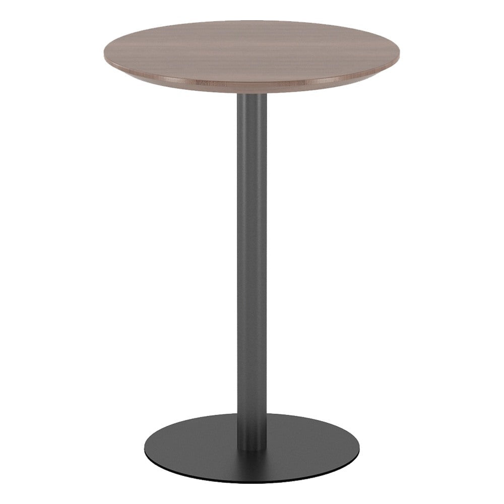Mesa Redonda para Sala de Espera - GEBESA GRC ONESIMA - Alto 90 cm - GGRO560242436 - GEBESA - NOGAL BEAT - Mesa Comercial Interior