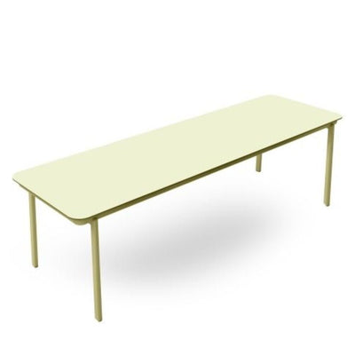 MESA RESOL ANTHEA DINING TABLE | Mesa de Comedor | 73 cm | Estructura Aluminio | Top Compacto | Gama Cromática | Exterior - 70279 - Resol - NOGAL BEAT - Mesas