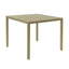 MESA RESOL BARCINO 70x70 SQUARE | Mesa Ocasional | Estructura Aluminio | 74 cm | Pintado | Apilable | Interior + Exterior - 01402 - Resol - NOGAL BEAT - Mesas