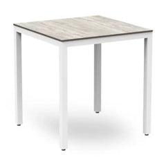 Base Blanco/Top Madera Lavanda