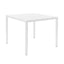 MESA RESOL BARCINO SQUARE 90x90 SQUARE | Mesa Ocasional | Estructura Aluminio | 74 cm | Pintado | Apilable | Interior + Exterior - 03020 - Resol - NOGAL BEAT - Mesas