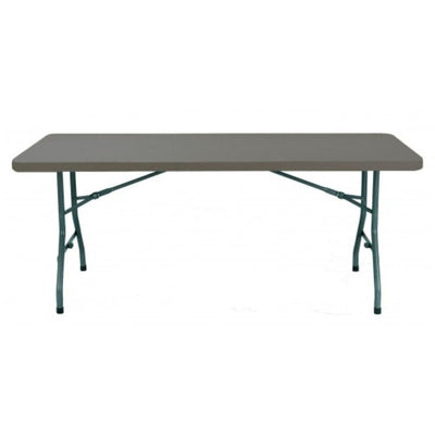 MESA RESOL CHOPIN | Mesa Ocasional para Eventos | 74 cm | Plegable | Estructura Acero Pintado | Polietileno Alta Densidad | Exterior Techado - 66271 - Resol - NOGAL BEAT - Mesas