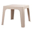 Mesa al Aire Libre Reciclada - RESOL MONACO RECYCLED  - Varios Colores - Apilable Monobloc y Protección UV