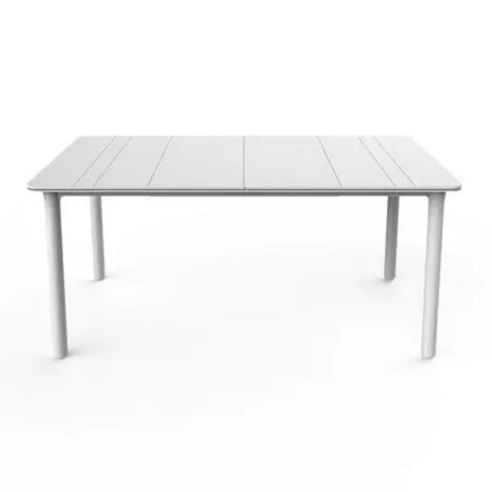 MESA RESOL NOA SOLID 160 X 90 | Mesa Comercial para Cafeterías Restaurantes | 74 cm | Polipropileno | Protección UV | Interior + Exterior - 04172 - Resol - NOGAL BEAT - Mesas