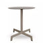 MESA RESOL SPUTNIK 70 Ø70 | Mesa Ocasional | Estructura Aluminio Pintado | Pie Poliamida | Tablero HPL | Interior + Exterior - 06134 - Resol - NOGAL BEAT - Mesas