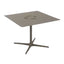 MESA RESOL TOLEDO AIRE XL 100x100 | Mesa Ocasional | Estructura Aluminio | Pintado | Compacto Fenólico | Interior + Exterior - 05478 - Resol - NOGAL BEAT - Mesas