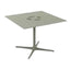 MESA RESOL TOLEDO AIRE XL 100x100 | Mesa Ocasional | Estructura Aluminio | Pintado | Compacto Fenólico | Interior + Exterior - 05477 - Resol - NOGAL BEAT - Mesas