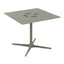 MESA RESOL TOLEDO AIRE XL 90x90 | Mesa Ocasional | Estructura Aluminio | Pintado | Compacto Fenólico | Interior + Exterior - 05471 - Resol - NOGAL BEAT - Mesas