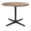 MESA RESOL TOLEDO WOOD XL 90/100 Ø100 | Mesa Ocasional | 79.3 cm | Estructura Aluminio Pintado | Melamina Madera | Interior - 06160 - Resol - NOGAL BEAT - Mesas