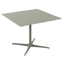 MESA RESOL TOLEDO XL 90/100 100x100 | Mesa Ocasional | Estructura Aluminio | Pintado | Compacto Fenólico | Interior + Exterior - 05878 - Resol - NOGAL BEAT - Mesas