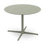 MESA RESOL TOLEDO XL 90/100 Ø100 | Mesa Ocasional | Estructura Aluminio | Pintado | Compacto Fenólico | Interior + Exterior - 05875 - Resol - NOGAL BEAT - Mesas