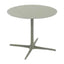 MESA RESOL TOLEDO XL 90/100 Ø90 | Mesa Ocasional | Estructura Aluminio | Pintado | Compacto Fenólico | Circular | Interior + Exterior - 05869 - Resol - NOGAL BEAT - Mesas