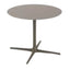 MESA RESOL TOLEDO XL 90/100 Ø90 | Mesa Ocasional | Estructura Aluminio | Pintado | Compacto Fenólico | Circular | Interior + Exterior - 05870 - Resol - NOGAL BEAT - Mesas