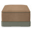 Módulo Ottoman Comercial 80x40 - RESOL BRISA OTTOMAN - Varios Colores - Base MDPE - 6811 - Resol - NOGAL BEAT - Taburete