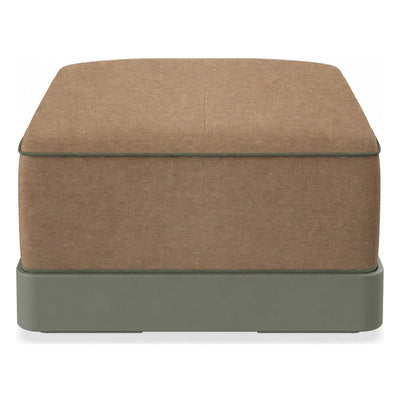 Módulo Ottoman Comercial 80x40 - RESOL BRISA OTTOMAN - Varios Colores - Base MDPE - 6811 - Resol - NOGAL BEAT - Taburete