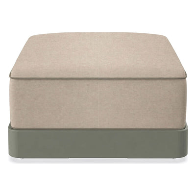 Ottoman Comercial para Recepción 20 cm - RESOL BRISA OTTOMAN - Varios Colores - Base MDPE - 6748 - Resol - NOGAL BEAT - Taburete