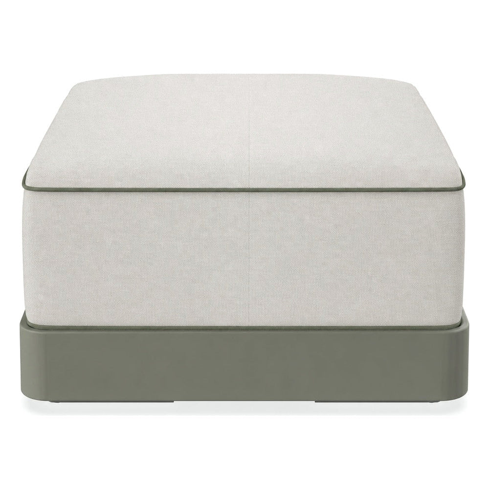Ottoman Comercial para Terraza 40 cm - RESOL BRISA OTTOMAN - Varios Colores - Base MDPE - 06817 - Resol - NOGAL BEAT - Taburete