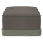 Ottoman Comercial para Terraza con Cojín Tapizado - RESOL BRISA OTTOMAN - Varios Colores - Base MDPE - 06806 - Resol - NOGAL BEAT - Taburete