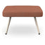 Pouf para Exterior - RESOL ANOU 4 PATAS - Varios Colores - Cojín Bliss Relleno de Espuma y Fibra Reciclada - 07071 - Resol - NOGAL BEAT - Taburete
