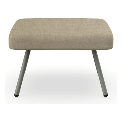 Pouf para Exterior - RESOL ANOU 4 PATAS - Varios Colores - Cojín Bliss Relleno de Espuma y Fibra Reciclada - 07072 - Resol - NOGAL BEAT - Taburete